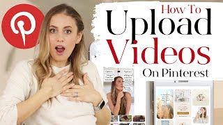 How to Upload Video on Pinterest (2022) //  Pinterest Video Pins TUTORIAL