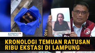 FULL | Kronologi & Pemilik Ratusan Ribu Ekstasi di Mobil Kecelakaan Tol Lampung