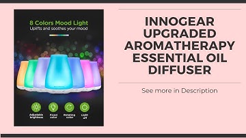 InnoGear Upgraded Aromatherapy Essential Oil Diffuser - Best Buy