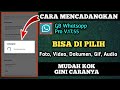 Cara Mencadangkan Whatsapp GB Versi 17.55