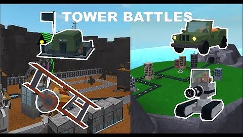 Roblox Tower Battles How far can you go with only Moving Towers