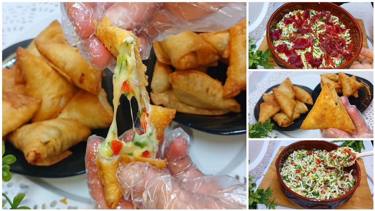 اقسم بالله احلي خلطة ل السمبوسة بالجبنة🧀بقالي سنين بعملها ومستحيل اغير طريقتها لازم تجربيها 