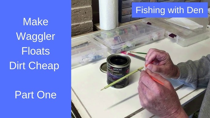 Make Sliding Waggler Floats for Deep Waters 