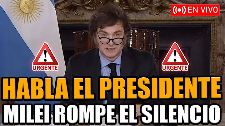 🔴URGENTE MILEI EN VIVO ¡EL PRESIDENTE ROMPE EL SILENCIO! | BREAK POINT