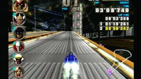F-Zero GX Master Class Diamond Cup No Attack No Miss 500pt Run Part 1 of 2