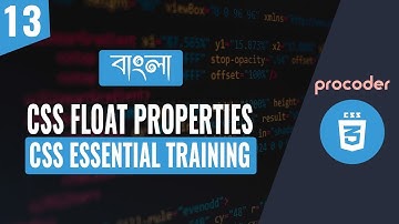 CSS Tutorial for Beginners in Bangla | CSS Float Properties| Part 13