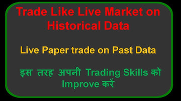 Live Backtesting - Create Your Own Successful Trading Strategy | HINDI