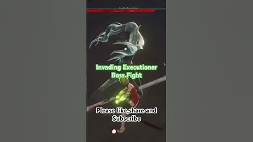 CodeVein: Invading Executioner Boss Fight