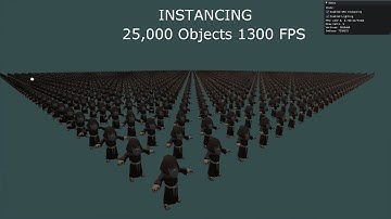 Instancing in OpenGL (Fixed audio)