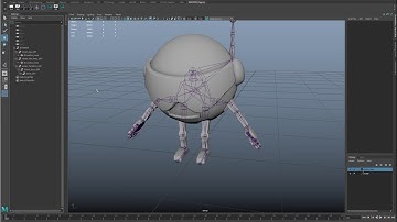 Maya Character Rigging (BilliardBot) - Part 02: Controls
