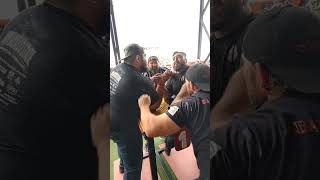 Jonathan Padilla vs Raul Solis 243 pro right 2023 NM State #armwrestling Jonathan Padilla vs Raul Solis 243 pro right 2023 NM State #armwrestling