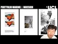 How to make a portfolio  indesign layout  photoshop editing
