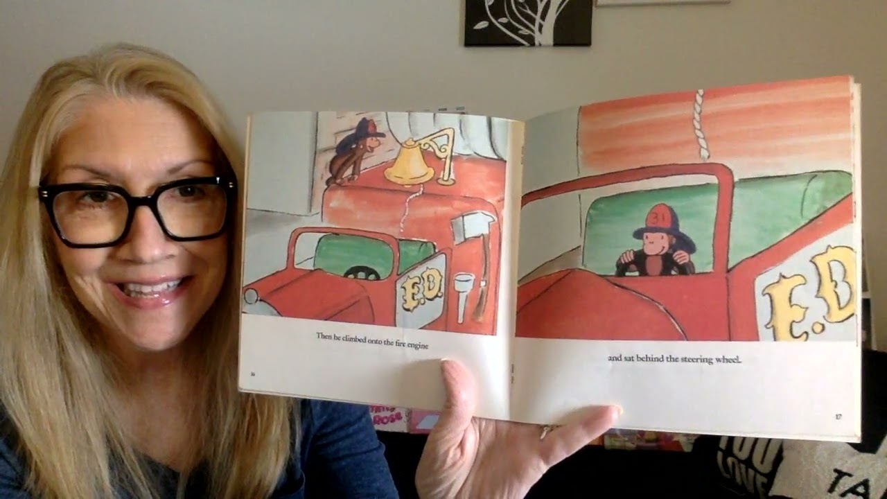 Curious George at the Fire Station by Margaret and H A  Reys