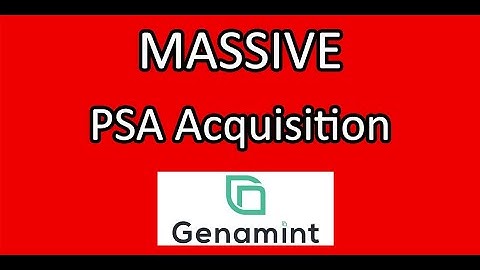PSA Artificial Intelligence Acquisition - Genamint - The Future of Card Grading is Here!