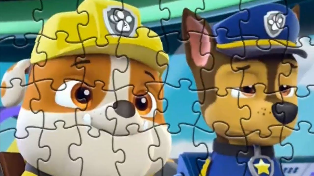 Paw Patrol Puzzle Games for Kids YouTube