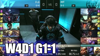 CLG vs Immortals | Game 1 S6 NA LCS Summer 2016 Week 4 Day 1 | CLG vs IMT G1 W4D1 1080p