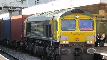 Driver of Class 66 66528 does Darth Vader tones at Coventry | 21 tones | Legend | 28/10/2022