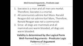 03-5-01 Predicate Logic - Examples of Valid Inferences