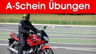 Praktische Übungen für Motorradführerschein