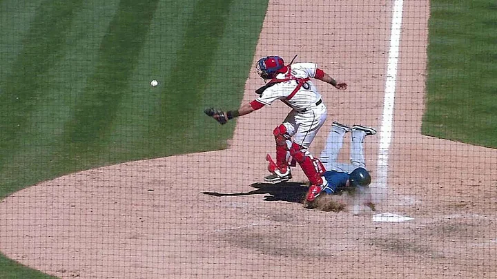 KC@TEX: Gordon scores on Hosmer's fielder's choice