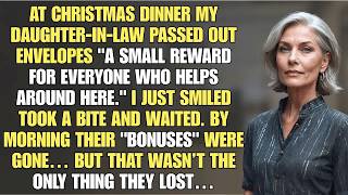 At Christmas Dinner My Daughter-in-Law Handed Out Envelopes: A Small Reward for Everyone Except You