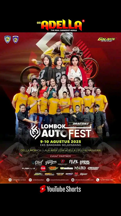 Nanti Malam OM ADELLA Live Eks Bandara Selaparang Lombok 10 Agustus 2025 #omadellaterbaru
