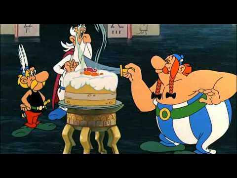 Obellix eating cake