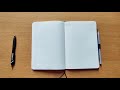 Минималистичный Bullet journal и блокнот да Винчи