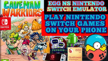 EGG NS|Caveman Warriors|NINTENDO SWITCH|EMULATOR|888 SNAPDRAGON|