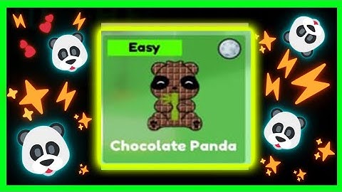Guide How To Get Chocolate Panda On Roblox Find The Pandas By Find The Fun