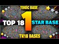 TOP 18 - TH18 UPDATED - NEW TH18 WAR* + *LEGEND* + *CWL BASE* LINKS Best TH18 Anti 1 Star Defense