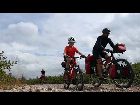 Newfoundland T&#039;railway bikepacking 1.350 kilometres