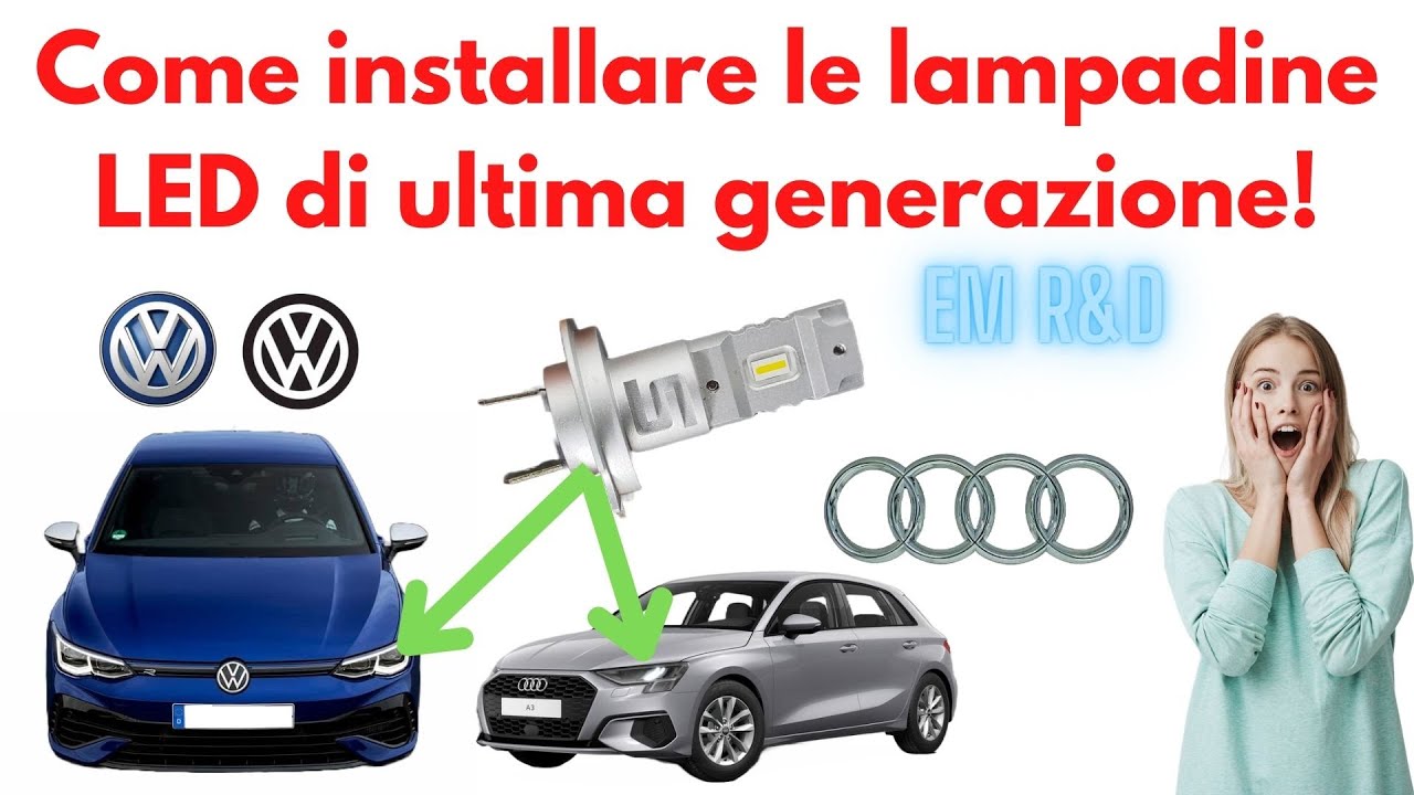 Lampadine led, kit xenon, luci, bulbi, lampade auto VOLKSWAGEN T-Roc