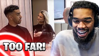 Karl-Anthony Towns Reacts to Dating Girls In Front Of Their Dads Prank (Niko Omilana)