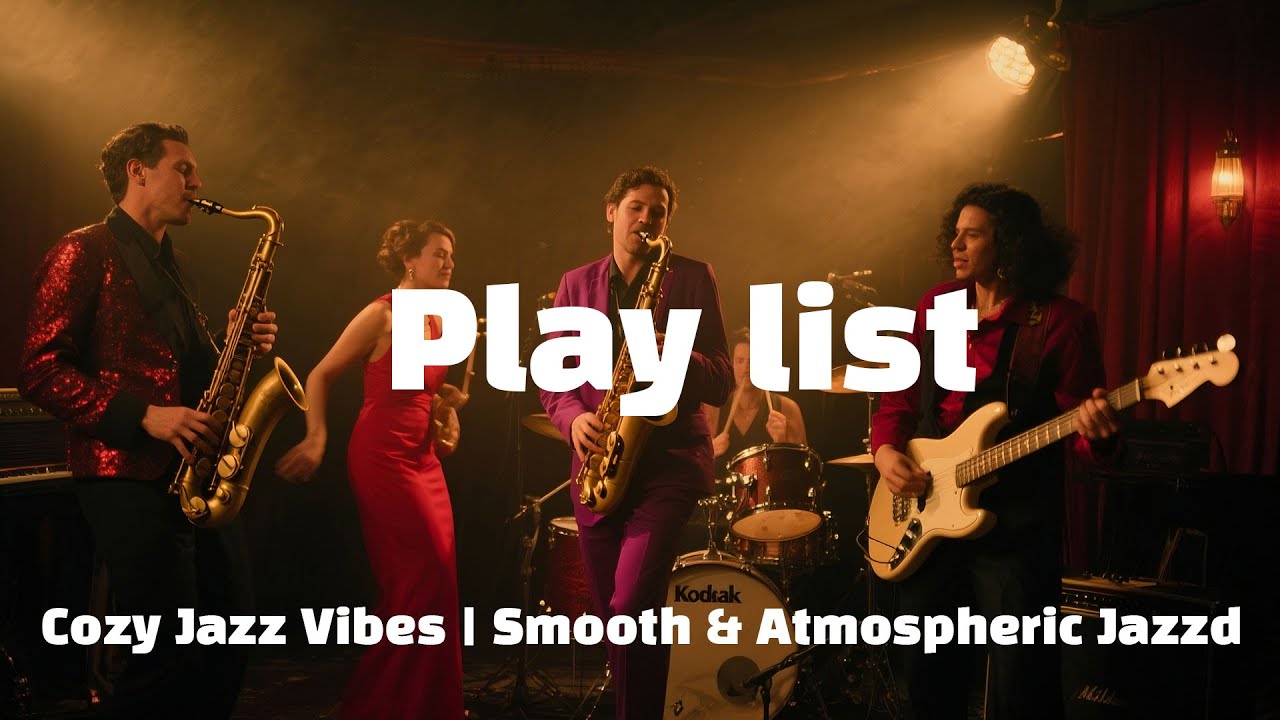 "Cozy Jazz Vibes | Smooth & Atmospheric Jazz for a Perfect Mood" playlist(3hours)
