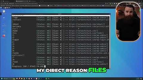 Want to find hidden directory and files on a web server