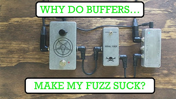 Why do buffers make my fuzz suck? (Signal Fixer demo)