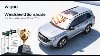 Wigoo Subaru Forester Windshield Sunshade