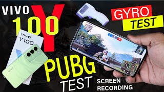 Vivo Y100 Pubg Test "Gyro "Screen Recording | Heat Test | Vivo Y100 Price In Pakistan