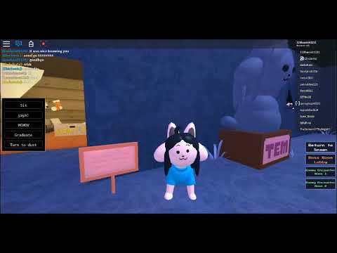 Where To Find Temmie Village On Undertale Rolplay Wip Youtube - temmie village and hotland undertale roleplay roblox