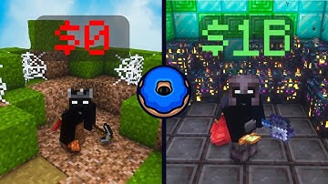 How I Went from $0 to $1 BILLION on Donut SMP (Fastest Money Method) | EP1. 0-100M