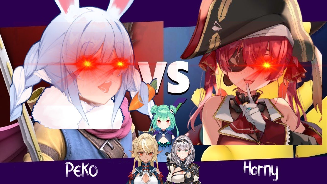 Pekora Vs Marine Revenge Match - Super Smash Bros Ultimate