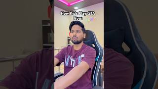 How kids play GTA now VS then #comedy #funny #reletable #shorts #shortsfeed