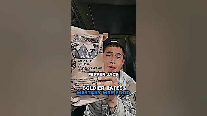 Soldier Rates Military MRE Food