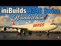 Wunderschön! 😍 Der iniBuilds A340 in der Swiss Livery [MSFS]