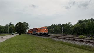 Hapag lloyd and KCS ghost on same train 6/6/25