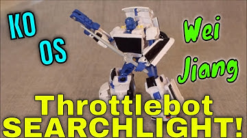 Wei Jiang OS KO Toyworld Throttlebot Searchlight - GotBot True Review NUMBER 625