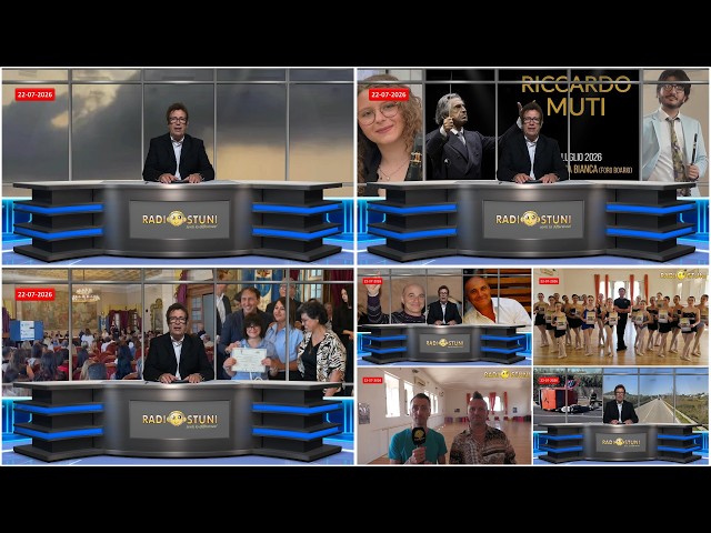 Radiostuni News del 22/07/2026