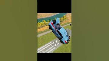 BUGATI VS BOLLARD | SPEEDY CAR ACCIDENT |  BEAMNG DRIVE