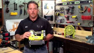 Ryobi Airstrike Cordless Finish Nailer - Lithium Ion Nail Gun